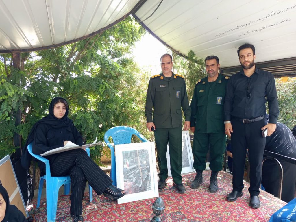 اربعین حسینی برپایی ایستگاه نقاشی “بصیرت حسینی”